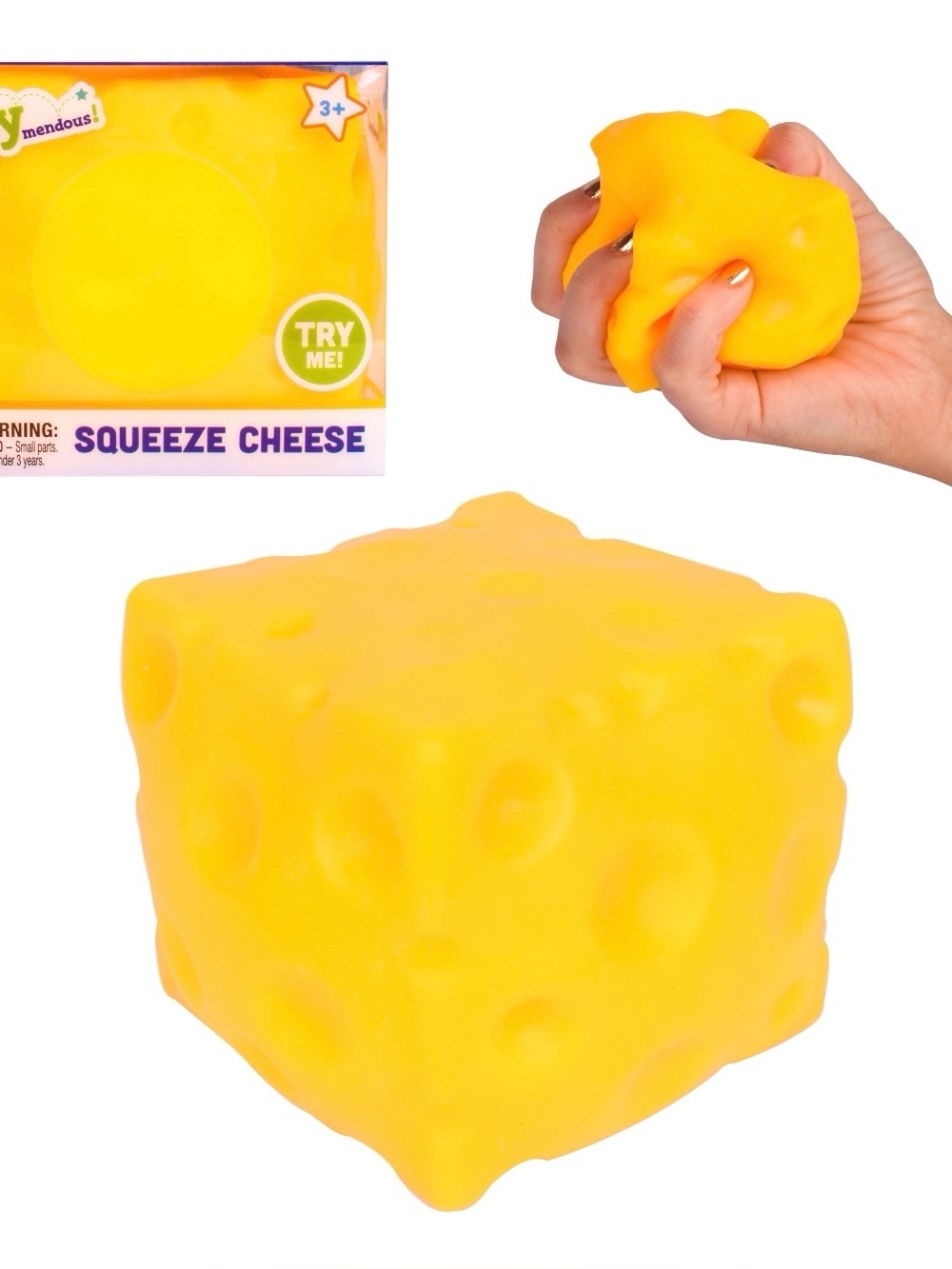 Toymendous Squeeze Cheese!